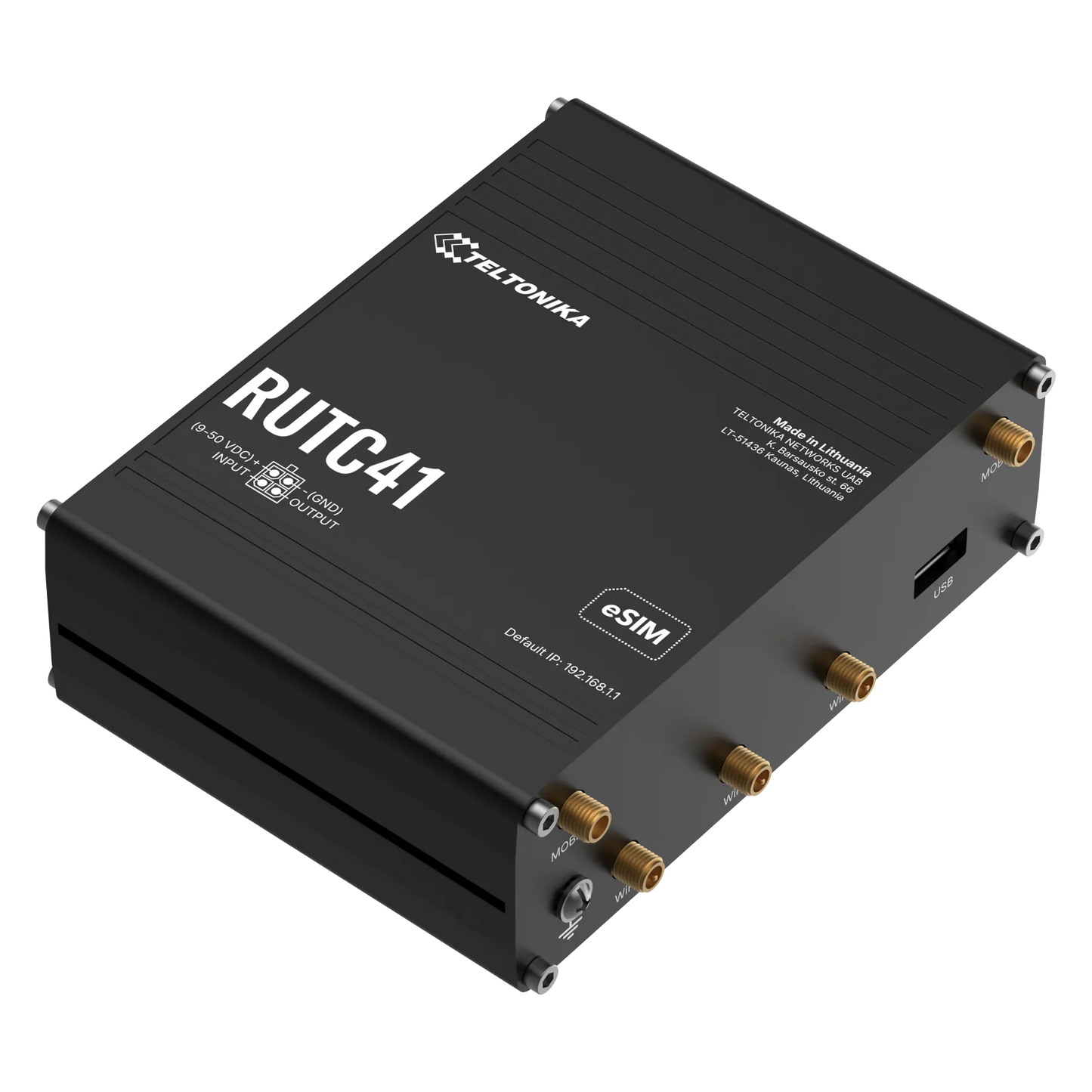 Teltonika industrial 4G Wireless Router with WiFi 6 | RUTC41