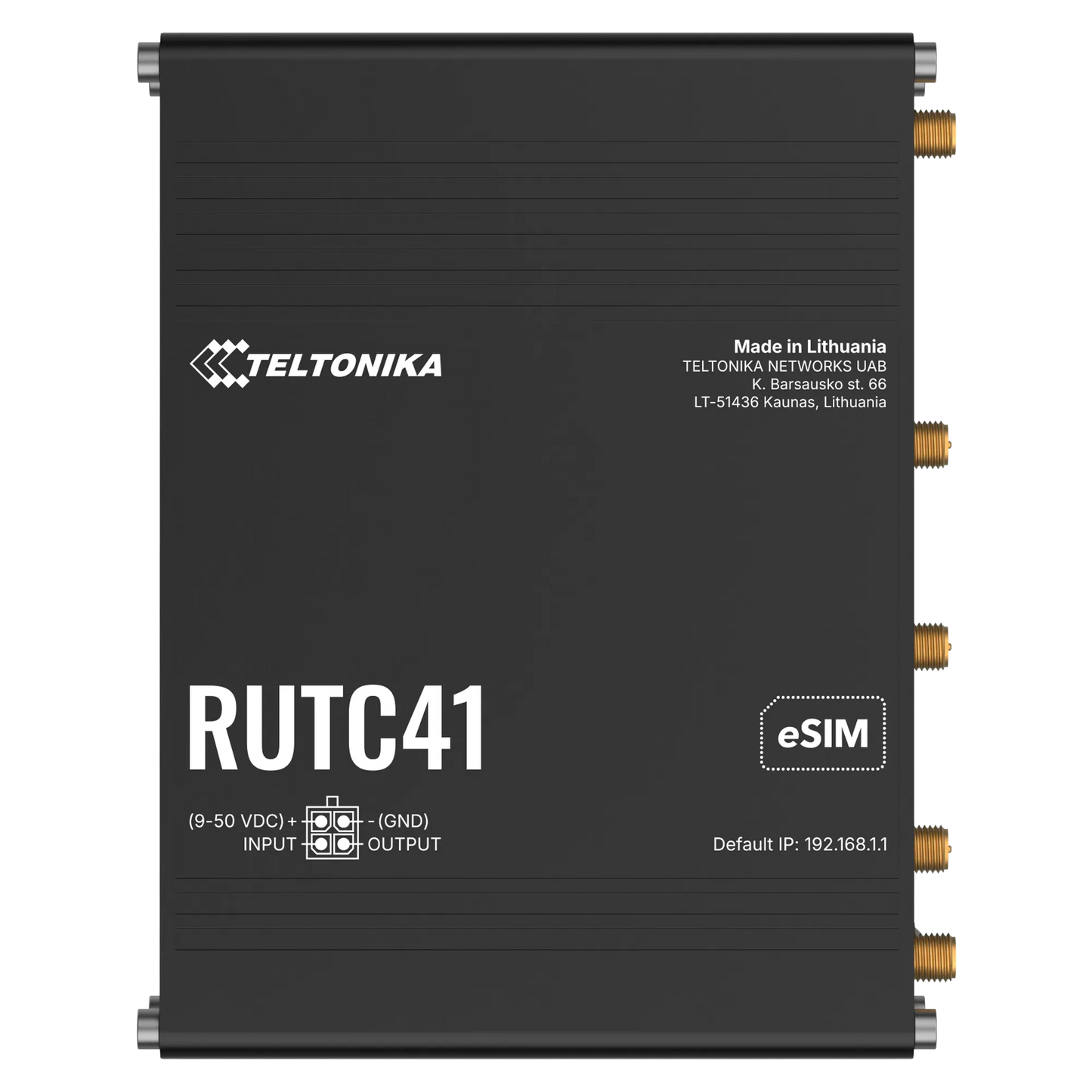 Teltonika industrial 4G Wireless Router with WiFi 6 | RUTC41