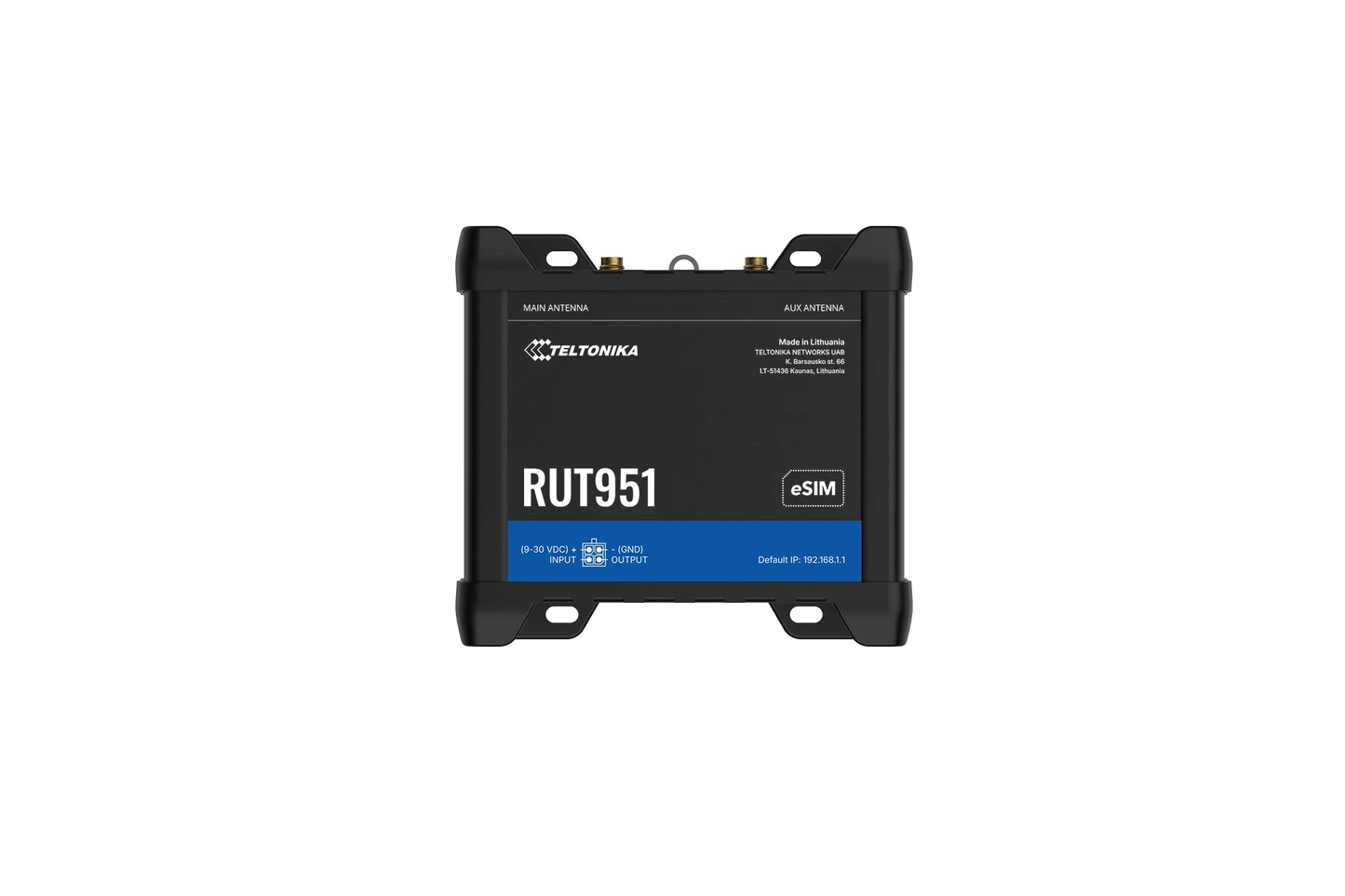 Teltonika Industrial 4G WiFi IoT Router E-Sim version | RUT951