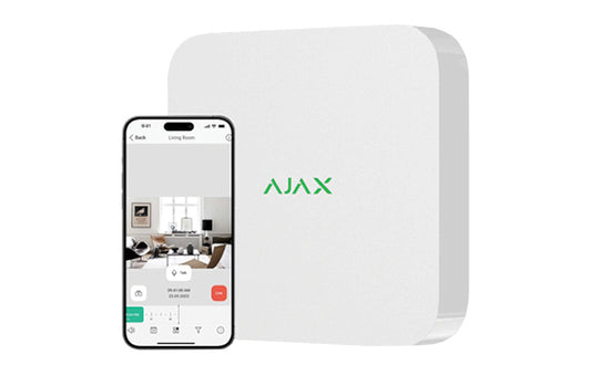 Ajax 8 CH NVR - White