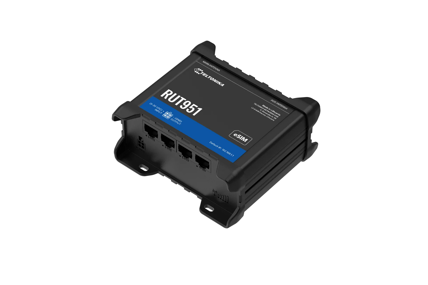 Teltonika Industrial 4G WiFi IoT Router E-Sim version | RUT951