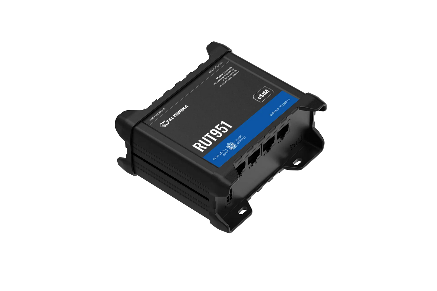 Teltonika Industrial 4G WiFi IoT Router E-Sim version | RUT951