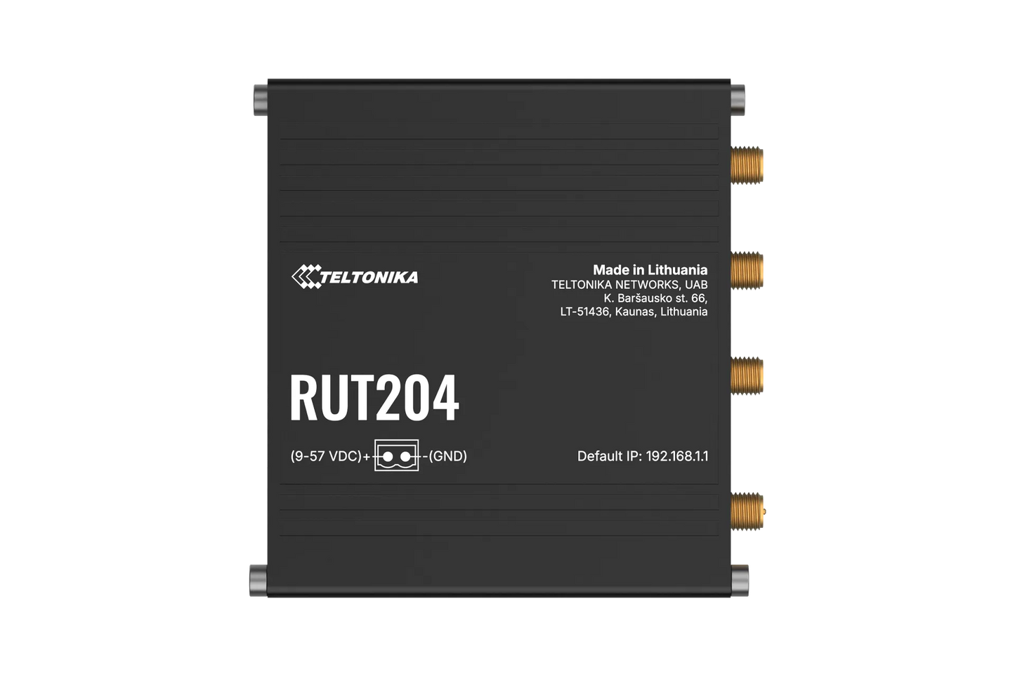 Teltonika 4G/LTE WiFi 4 Industrial CAN Bus Cellular Router | RUT204