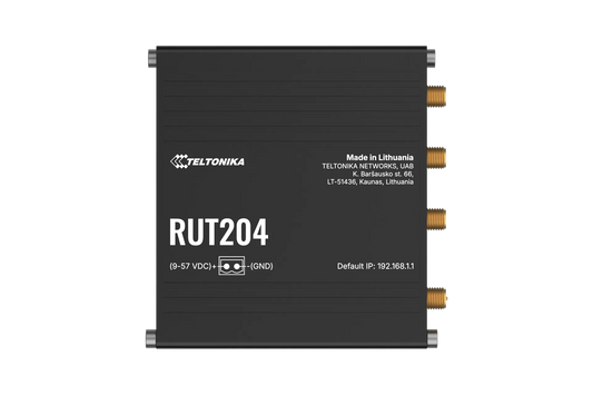 Teltonika 4G/LTE WiFi 4 Industrial CAN Bus Cellular Router | RUT204