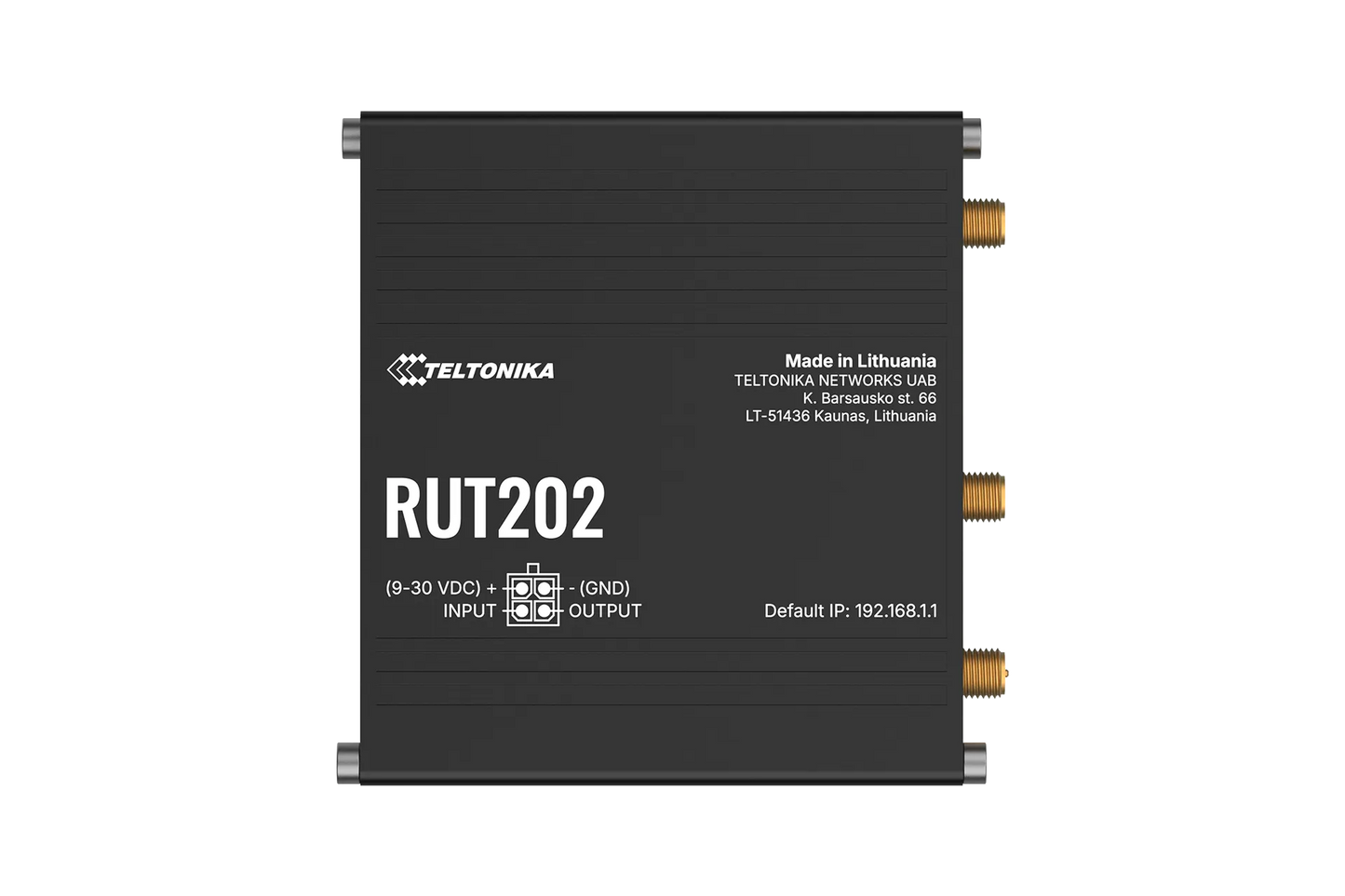 Teltonika 4G/LTE WiFi 4 Industrial Cellular Router | RUT202