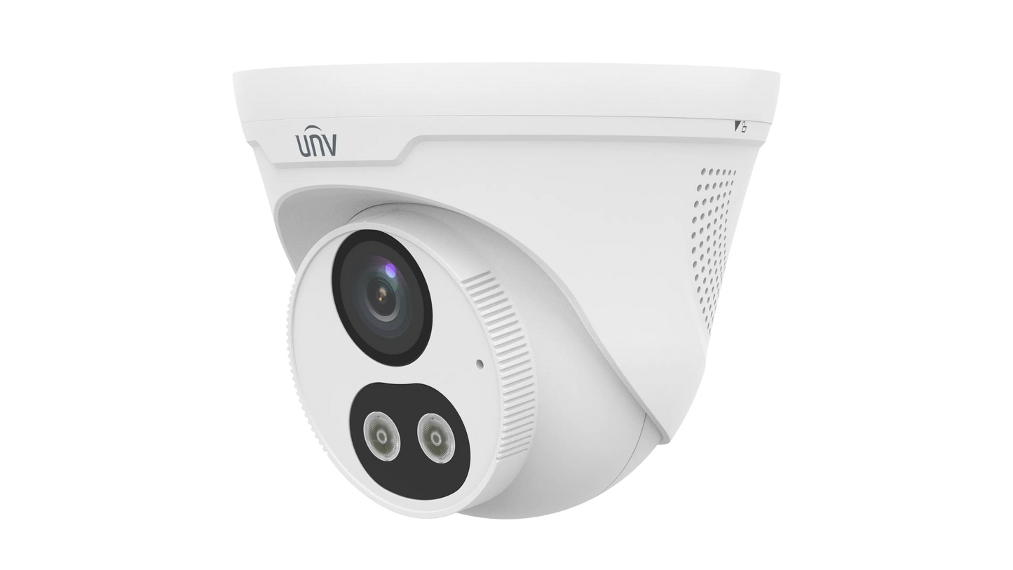 Uniview UNV 8MP Dual Light ColorHunter Turret IP Camera 4mm | IPC3618LE-ADF28KC-DL