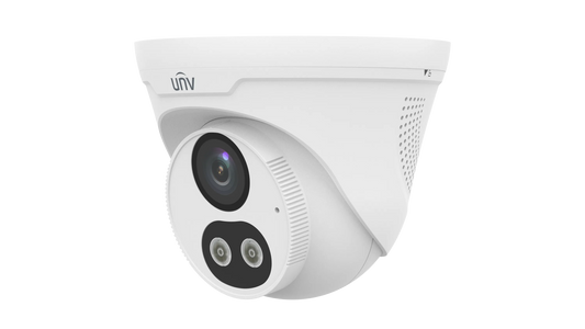 Uniview UNV 8MP Dual Light ColorHunter Turret IP Camera 4mm | IPC3618LE-ADF28KC-DL