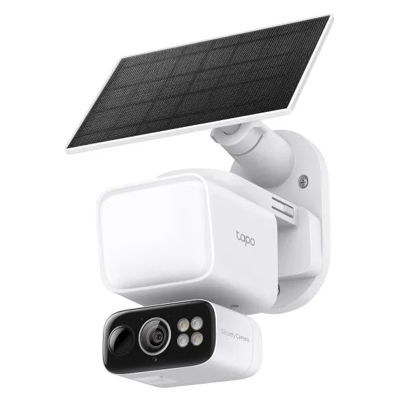 TP-Link Tapo 2K Floodlight Pan/Tilt Solar Wi-Fi Security Camera Kit | C615F-KIT