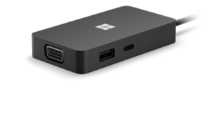 Microsoft Surface USB-C Travel Hub Black - Docking Station - Microsoft - Accessories - Guards On Duty Shop & Security Guards
