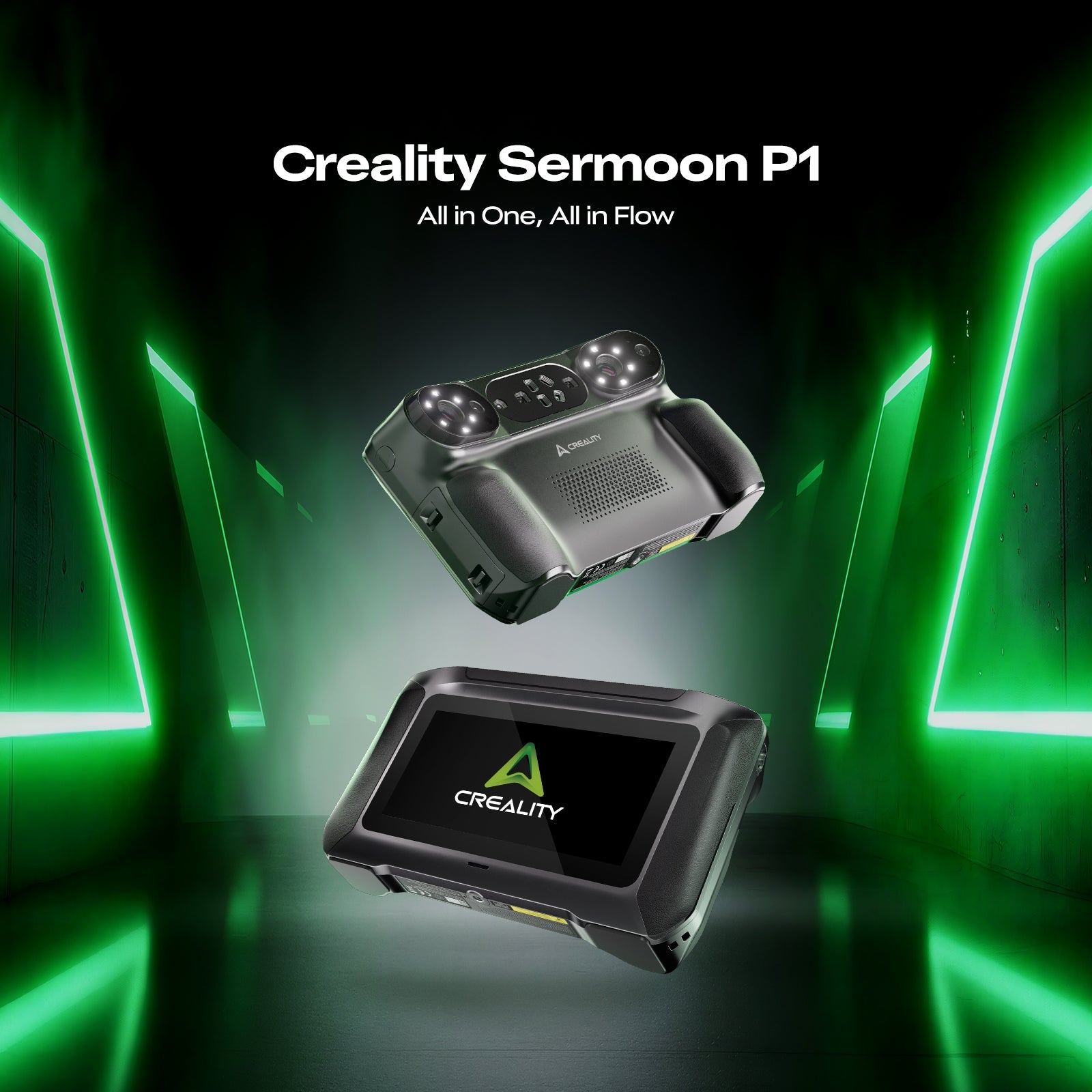 Creality Sermoon P1 Professional blue laser 3D Scanner with integrated screen