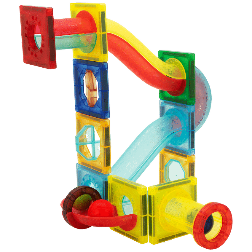 45 Magnetic Tiles and Marble Run Parts - Guards On Duty Shop & Security Guards
