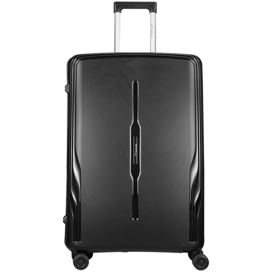 Travelwize Clipper PP 75cm 4-Wheel Spinner Luggage Black