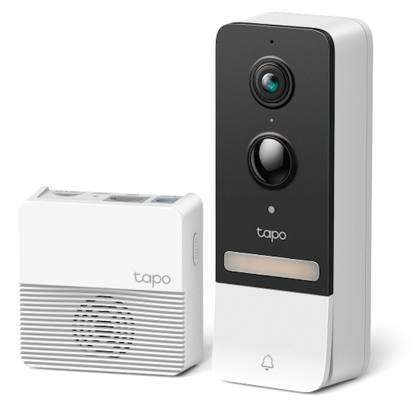 Tapo TP-Link Tapo D230S1 5MP 2K Smart Battery Video Doorbell 180 Days