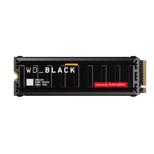 SanDisk WD BLACK SN8100 M.2 NVMe™ 2TB SSD with Heatsink - Guards On Duty Shop & Security Guards