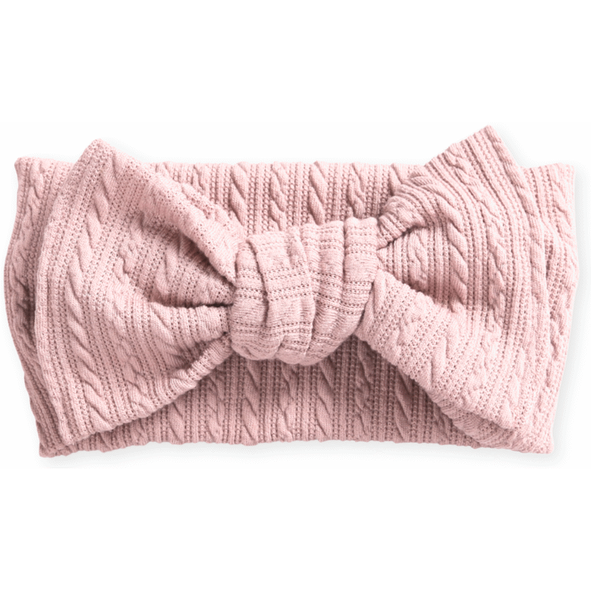 Echo Baby Bow Headband - Baby Pink - Guards On Duty Shop & Security Guards