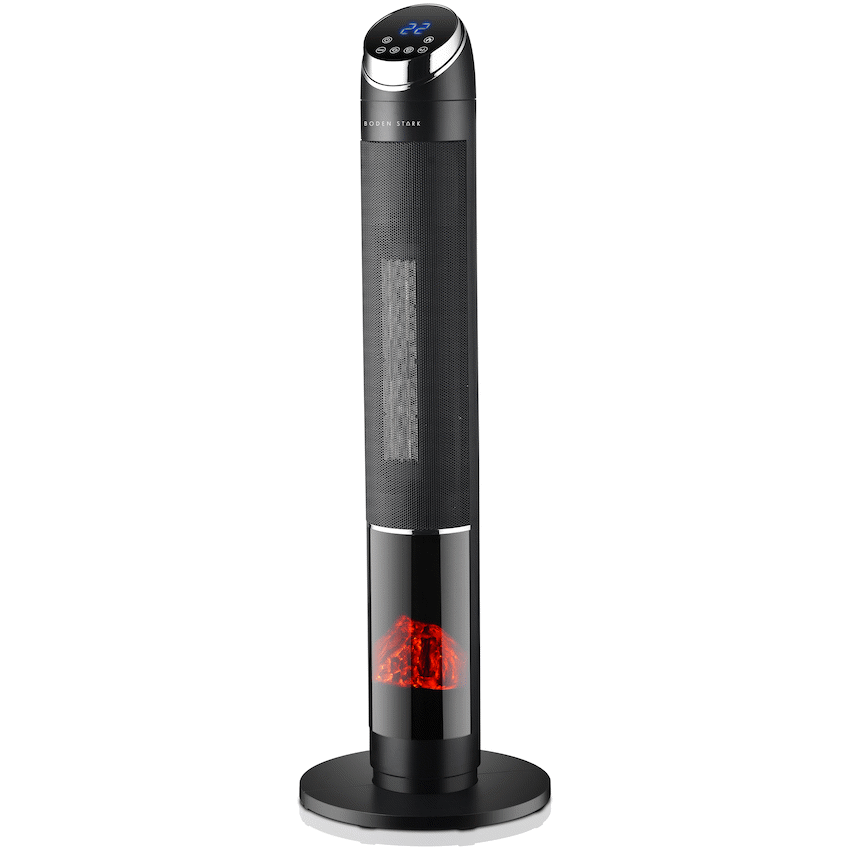 Boden Stark Digital Fireplace Tower Heater - Guards On Duty Shop & Security Guards