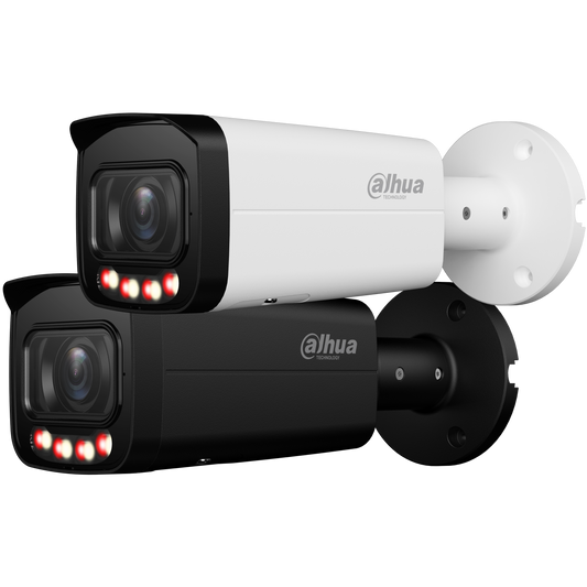Dahua 8MP Smart Dual Light Bullet 2.7-13.5mm IR 40m - Micro SD Card - Built-in Dual Mic