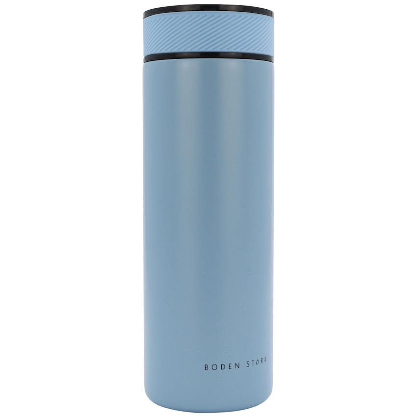 Boden Stark 650ml Double-Walled Flask - Blue - Guards On Duty Shop & Security Guards