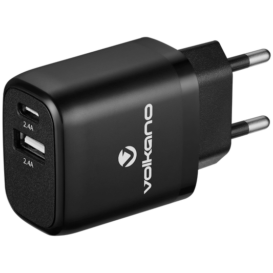 Volkano On-The-Go Dual Wall Charger