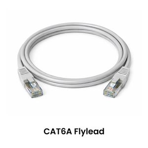 Cattex CAT6A Leads Grey 1m - Networking