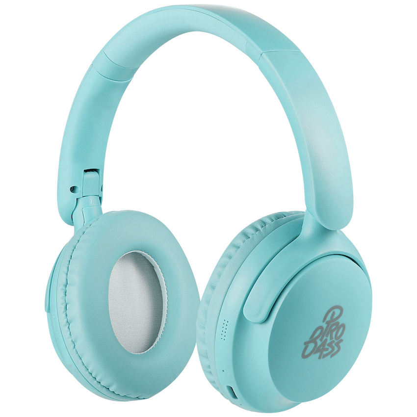 Pro Bass Pixel Bluetooth Wireless Headphones - Blue