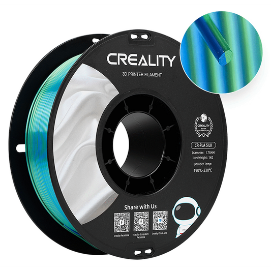 Creality Dual Silk Filament PLA Blue-Green 1kg - Guards On Duty Shop & Security Guards