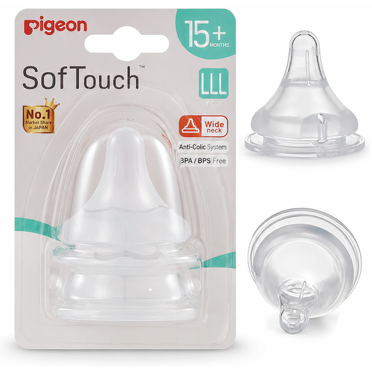 Pigeon Softtouch Nipple Blister Pack (2 Pcs) (LLL)