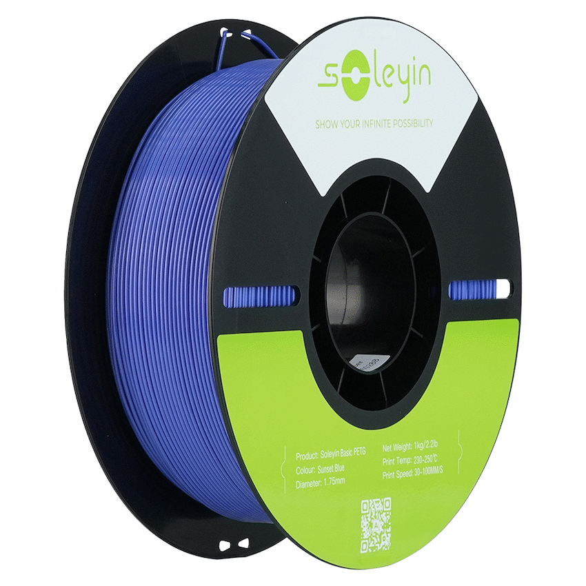 Soleyin Basic PETG Sunset Blue_1.75_1KG