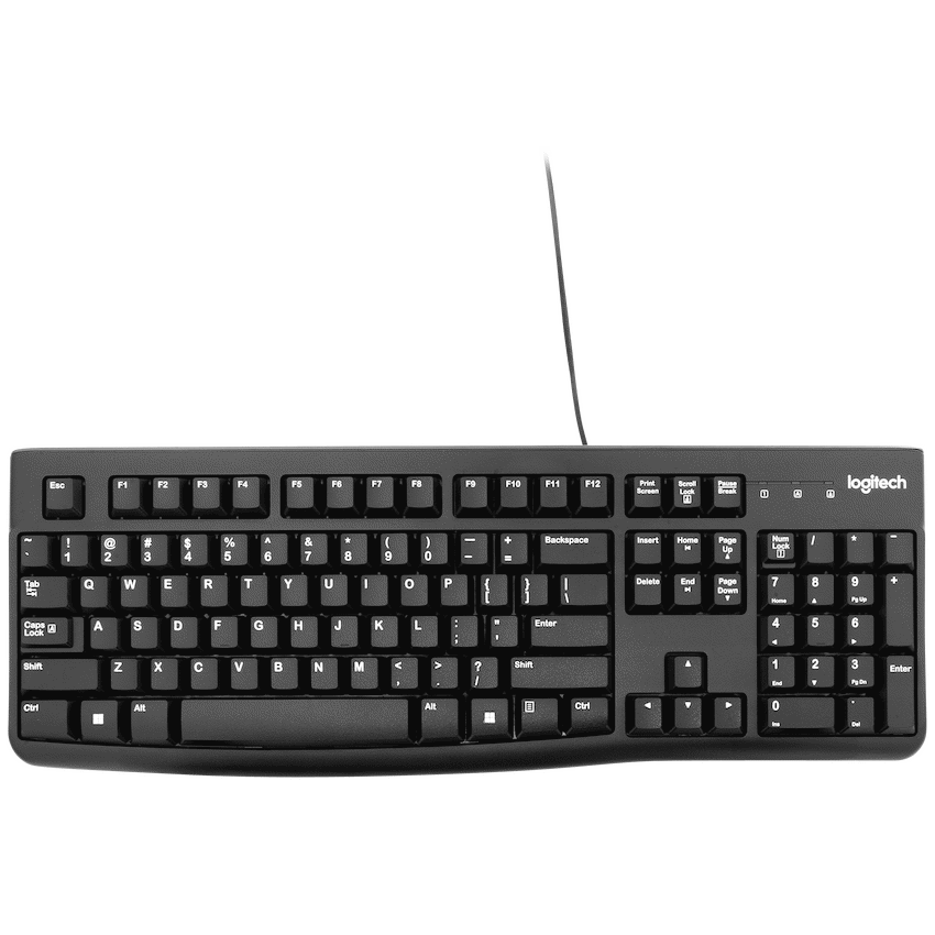 Logitech(R) K120 Corded Keyboard -  - USB - Guards On Duty Shop & Security Guards