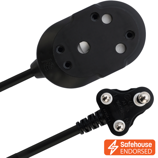 Ellies Back-to-Back Heavy-Duty Extension Lead - 20m