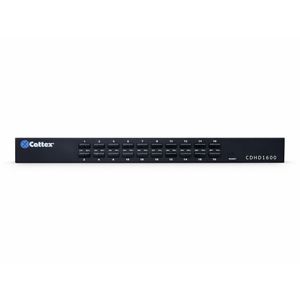 Cattex 16 Port HDMI Rack Mountable KVM Console - Networking