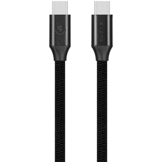 Volkano Weave Series Type-C to Type-C Cable 3m 60w - Black