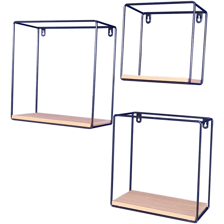Everfurn Sarah Wall Shelves - Set of 3