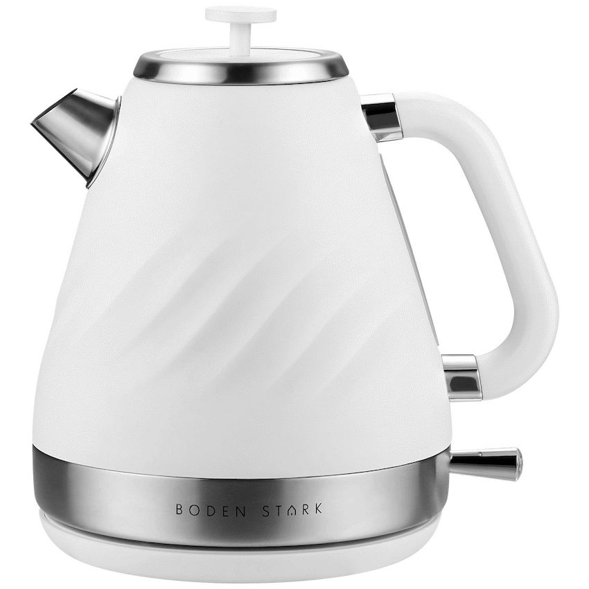 Boden Stark 1.7l Stainless Steel Kettle - White - Guards On Duty Shop & Security Guards