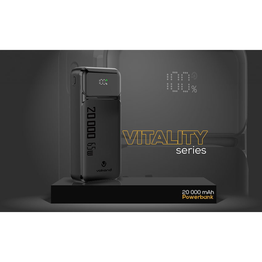 VolkanoX Vitality Series PD 65w 20000mah Power Bank