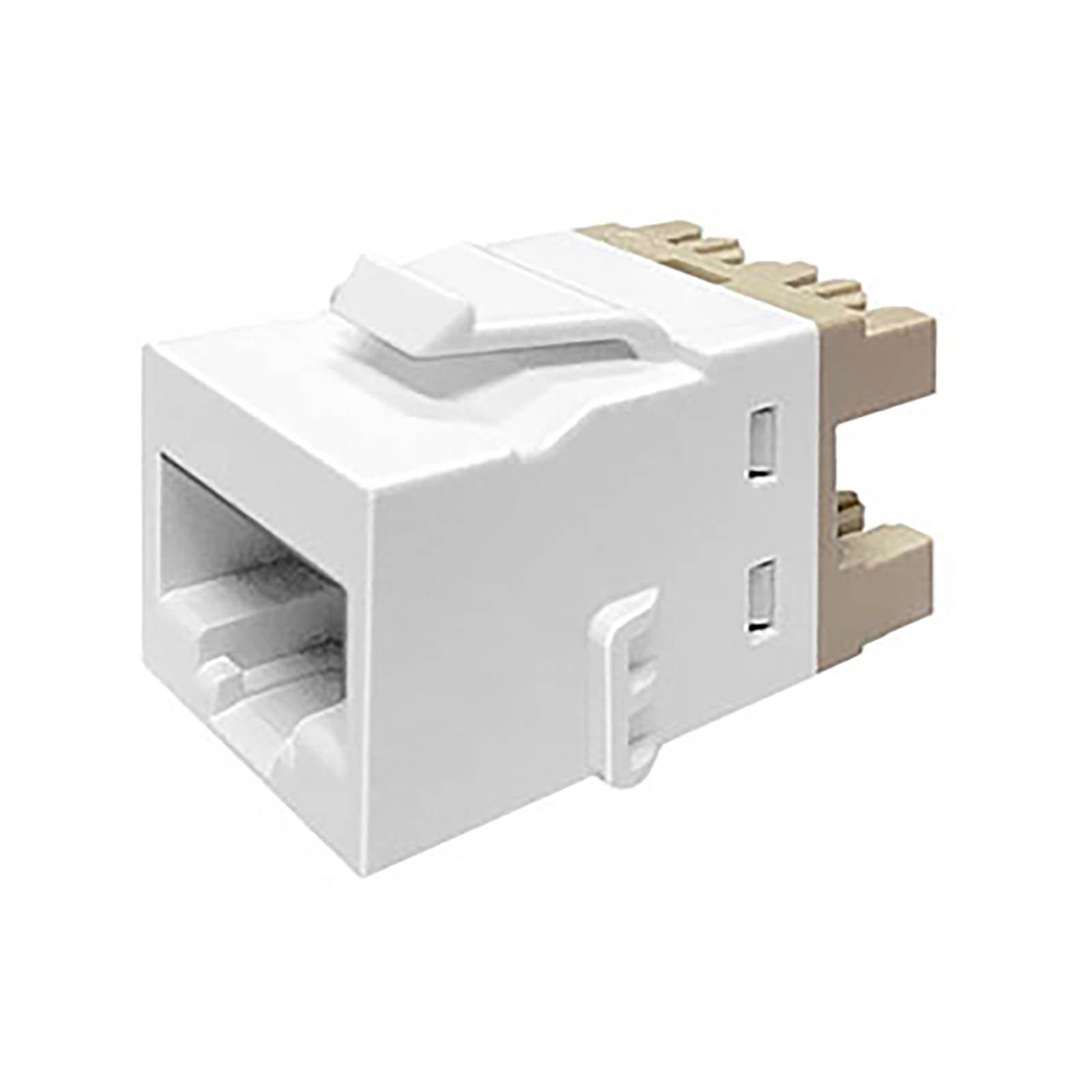 CommScope KJ-Series CAT6 White Network Keystone - Guards On Duty Shop & Security Guards