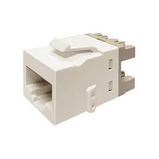 CommScope KJ-Series CAT5e White Network Keystone - Guards On Duty Shop & Security Guards