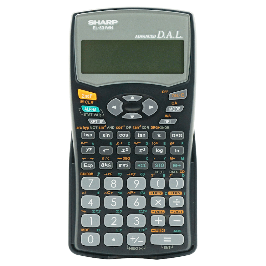 Sharp EL531 WH-BBK - Scientific Calculator - 272 Functions - Guards On Duty Shop & Security Guards