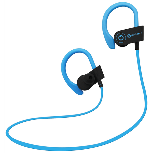 Amplify Tunes series Bluetooth Sport earhook earphones - Blue - Guards On Duty Shop & Security Guards