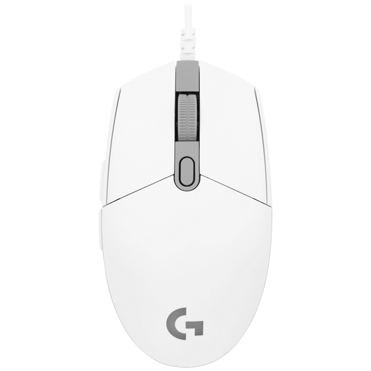 Logitech(R) G203 Lightsync Gaming Mouse - White - Guards On Duty Shop & Security Guards