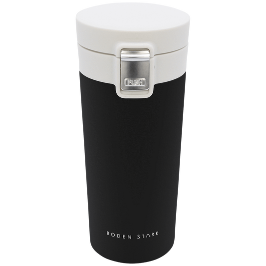 Boden Stark 380ml Travel Mug - Black - Guards On Duty Shop & Security Guards