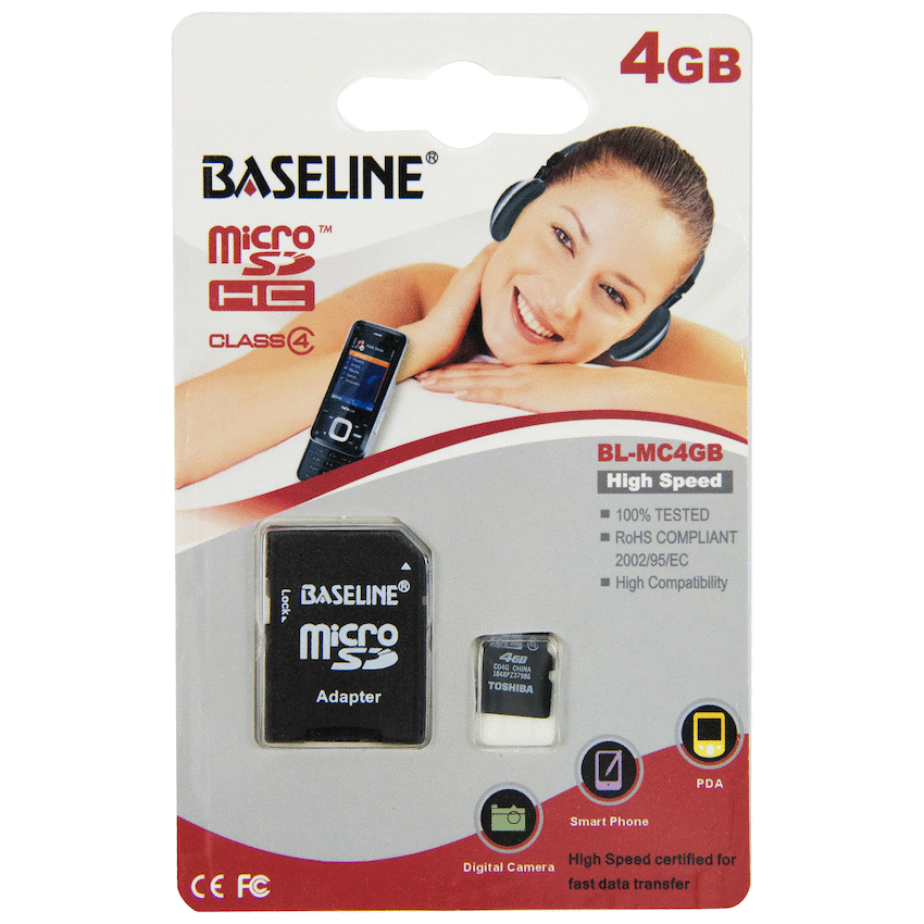 Baseline 4gb Micro SD - Guards On Duty Shop & Security Guards