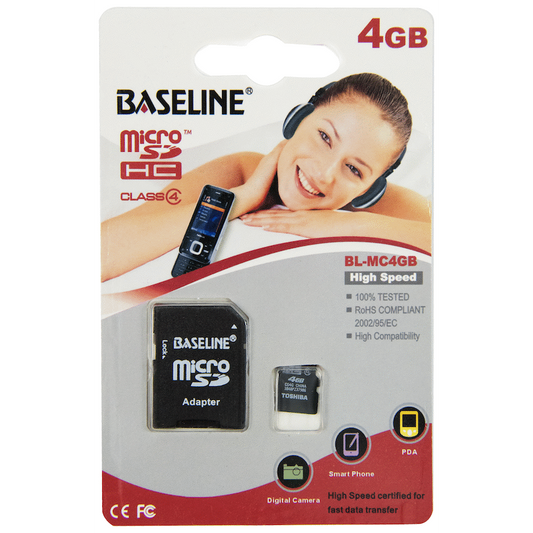 Baseline 4gb Micro SD - Guards On Duty Shop & Security Guards