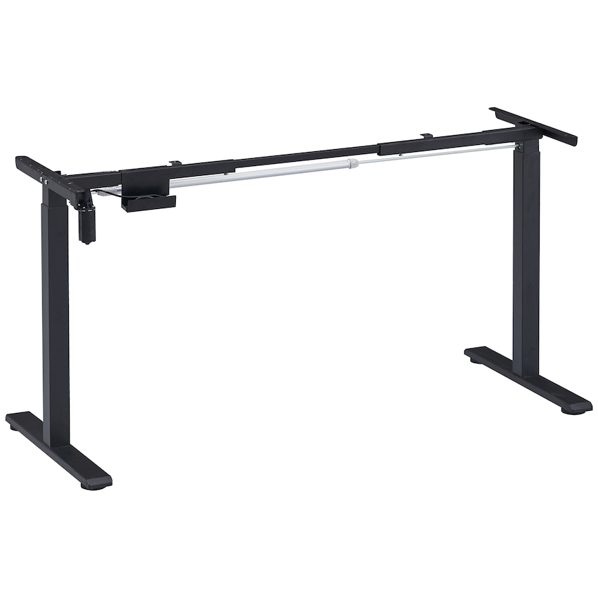 Berlin Height-Adjustable Desk - Base & Controller - Black - Guards On Duty Shop & Security Guards
