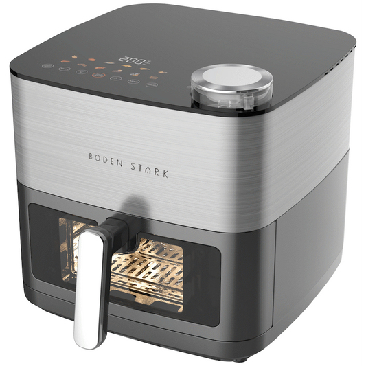 Boden Stark 8l Dual Element Air Fryer with Steaming Function - Guards On Duty Shop & Security Guards