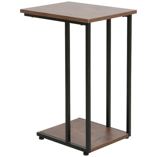 Everfurn Sofa Side Table - Chestnut