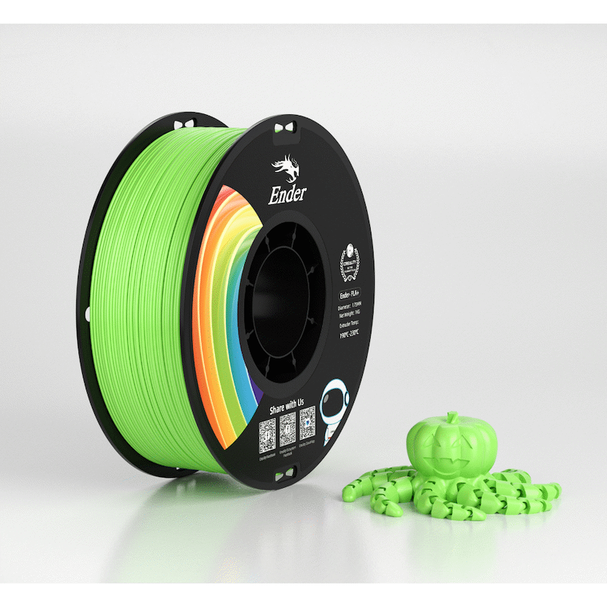 Creality Ender PLA+ Filament Apple Green 1Kg | Guards on Duty Shop ...
