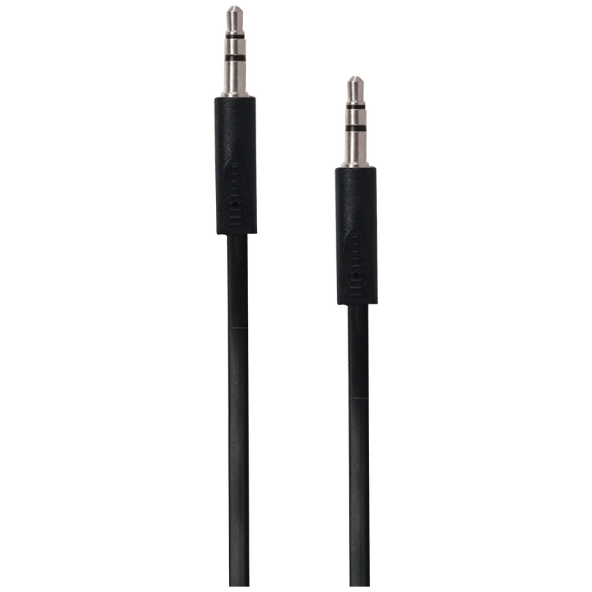 Bounce Cord Series AUX Cable - Black - Guards On Duty Shop & Security Guards