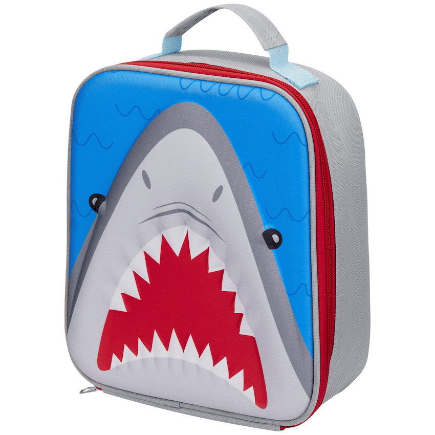 Quest Shark 3D EVA Lunch Bag - Grey