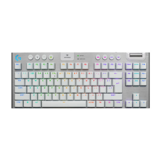 Logitech(R) G915 X LIGHTSPEED TKL Low-Profile Wireless Gaming Keyboard - White - Guards On Duty Shop & Security Guards